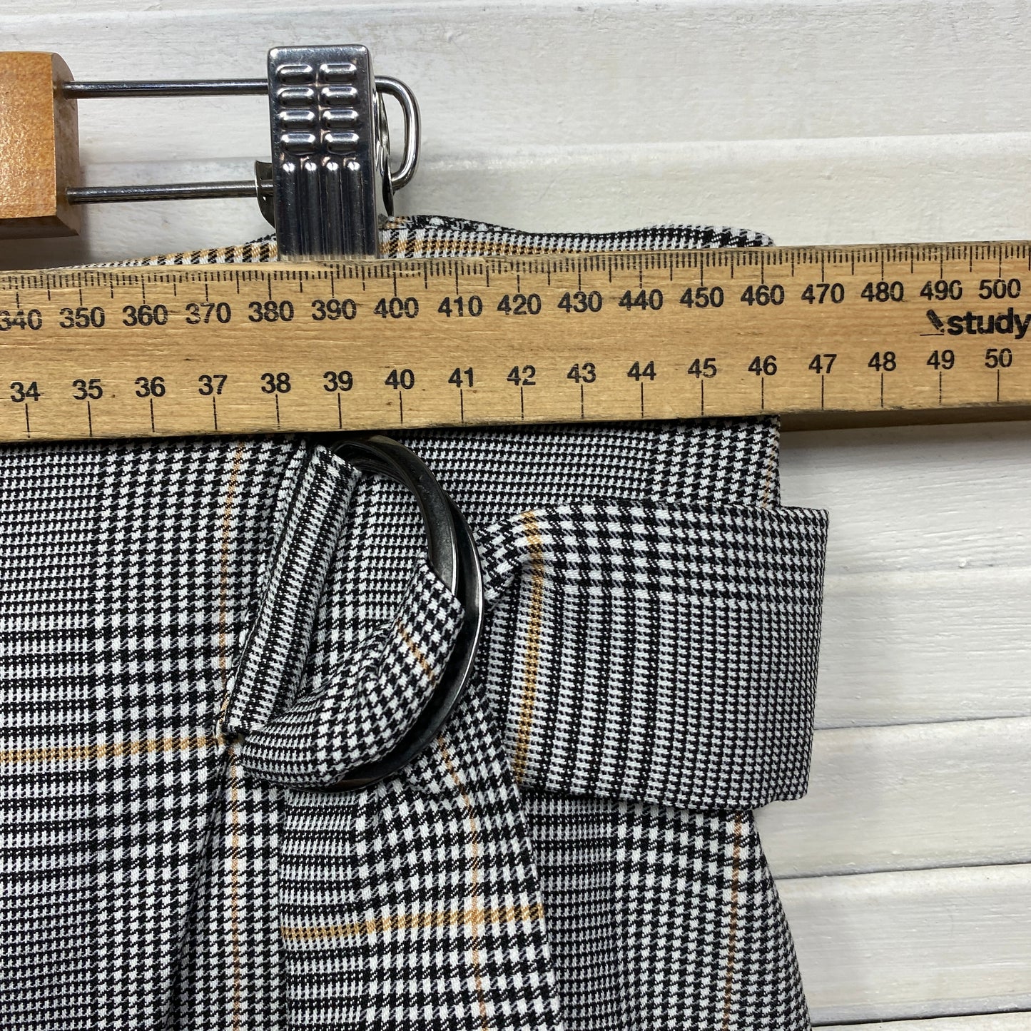 Preview Skirt Size 18 Plus Pencil Check Knee Length Office