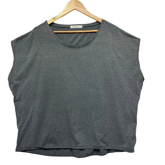 Bird Keepers Charcoal Grey Boxy Top - Size XL