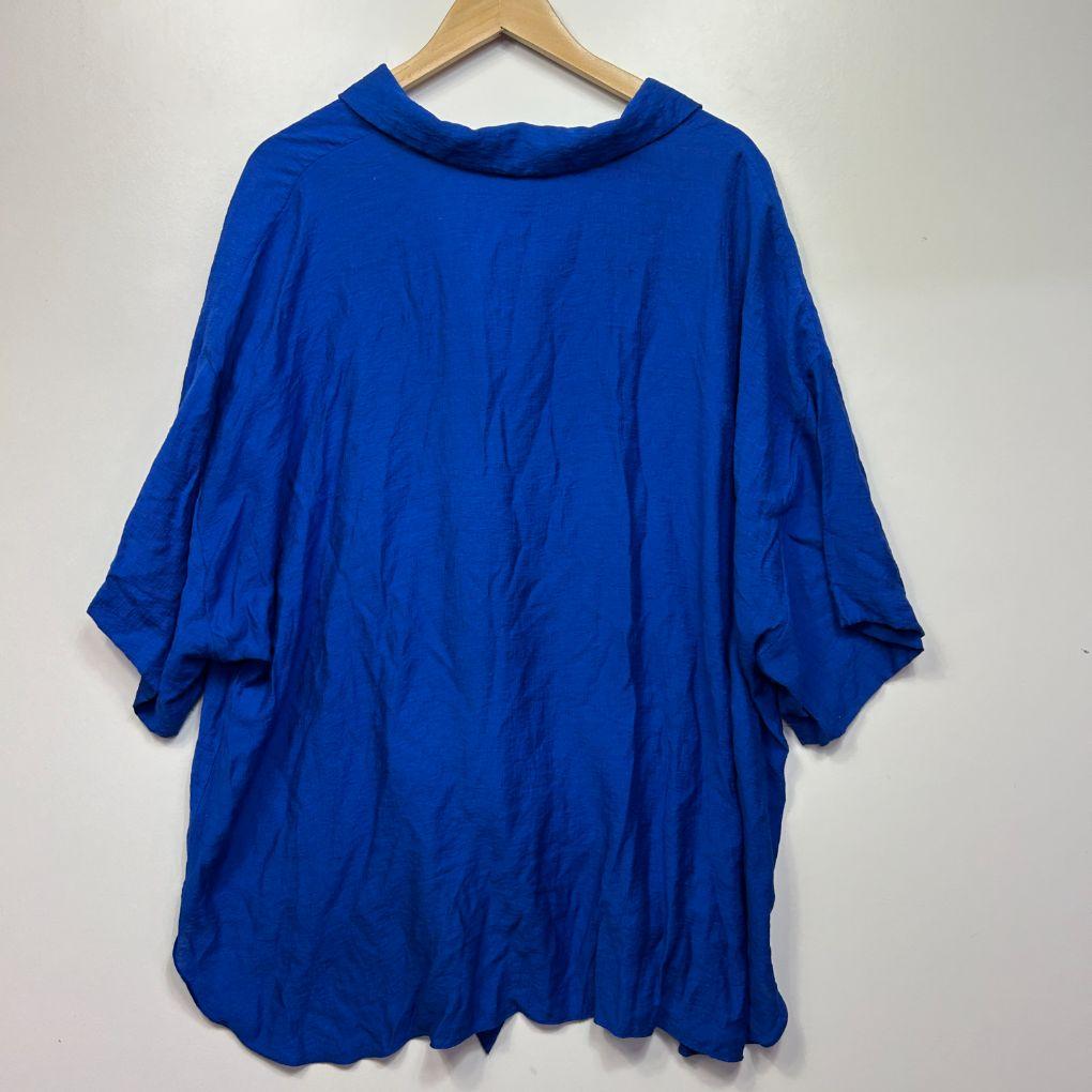 City Chic Cobalt Blue Top - Size 20