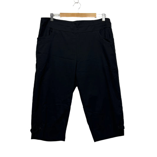 Taking Shape Shorts Size 16 Black Pull On