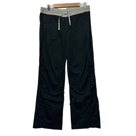 Lorna Jane Flashdance Pants Size XL Black Full Length Activewear