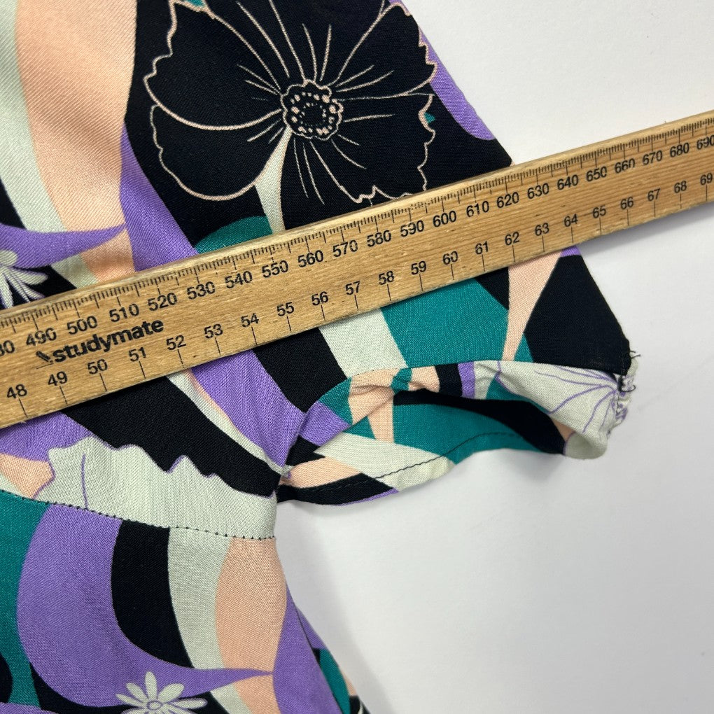 Rockmans Multicoloured Dress - Size 16