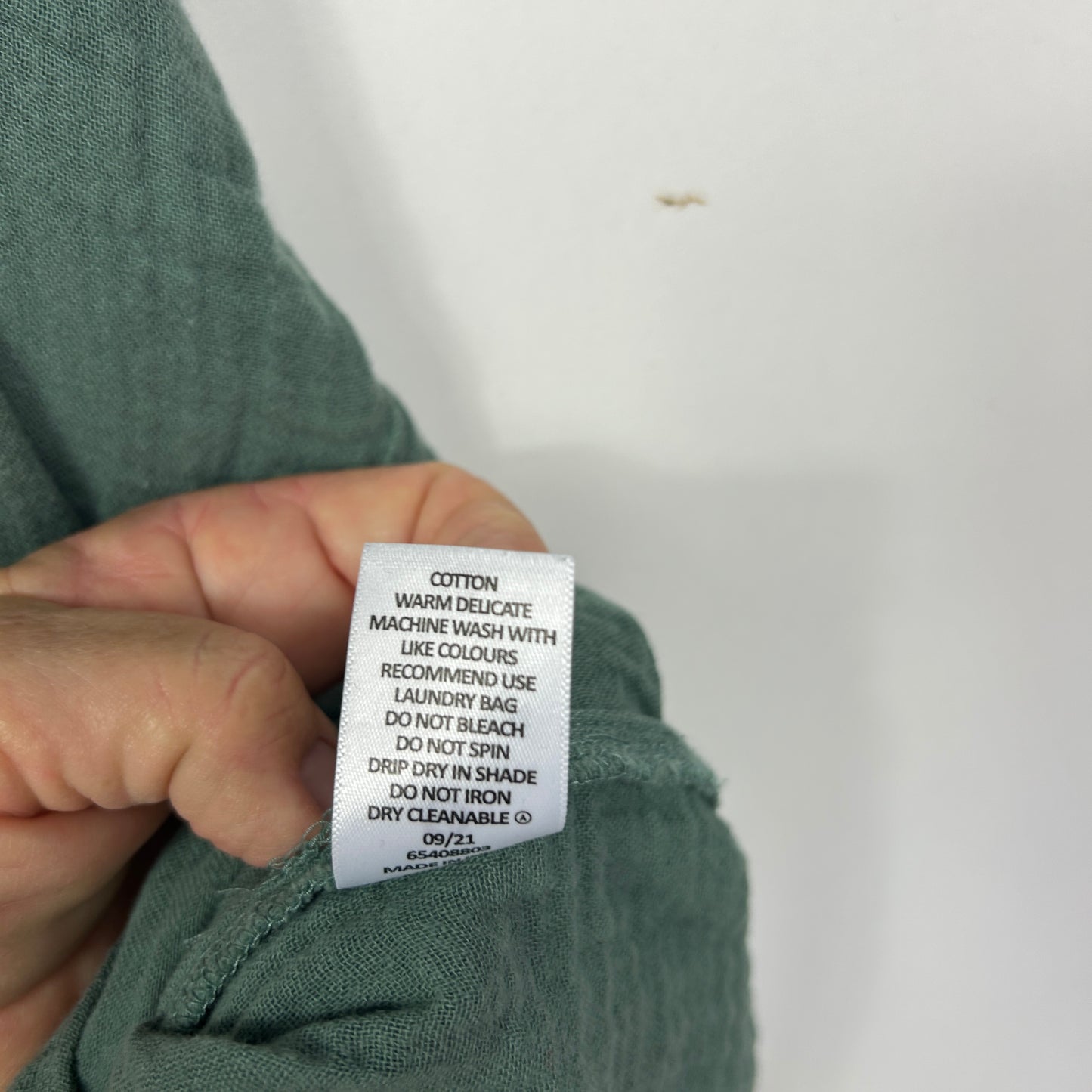 Target Woman Sage Green Textured Top - Size 16