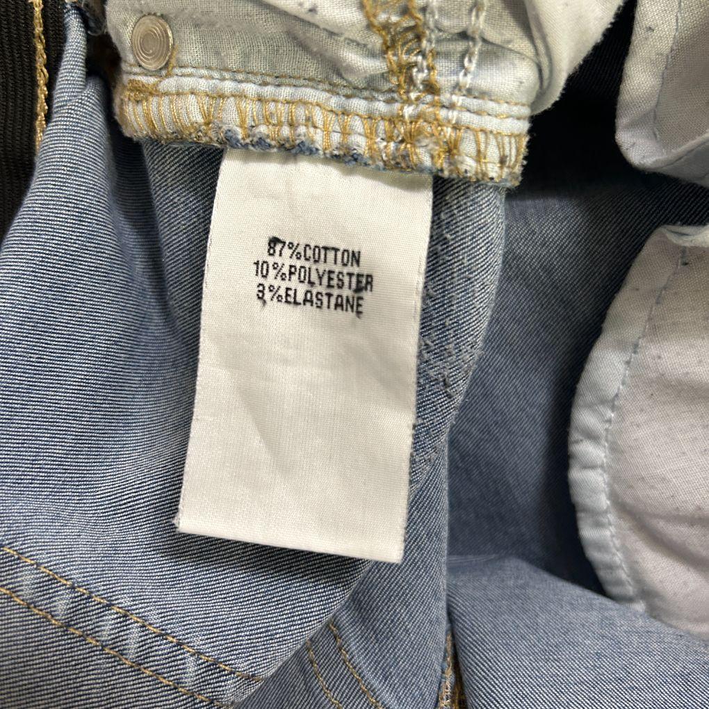 Autograph Blue Cotton Jeans - Size 22