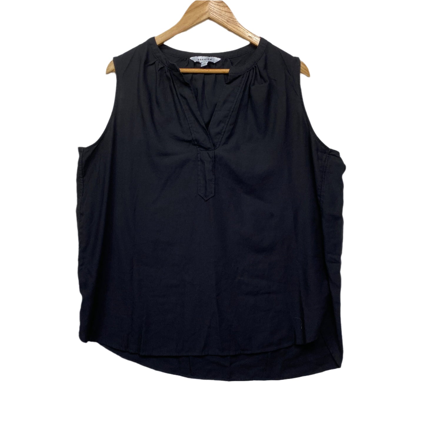 Preview Top Size 18 Black Sleeveless Office