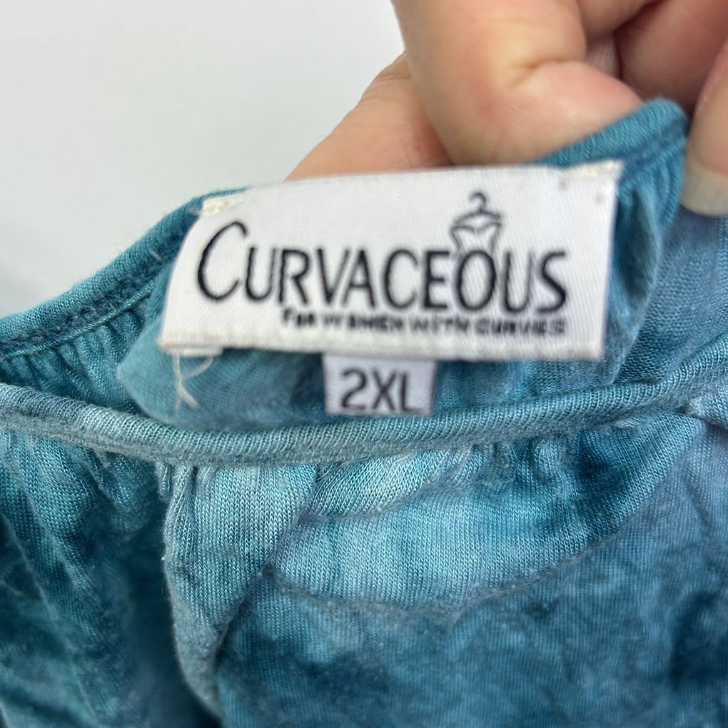 Curvaceous Tie-Dye Cami Top - Size 2XL/22