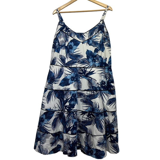 City Chic Maxi Dress Size 20 Large Plus Sleeveless Pockets Floral New