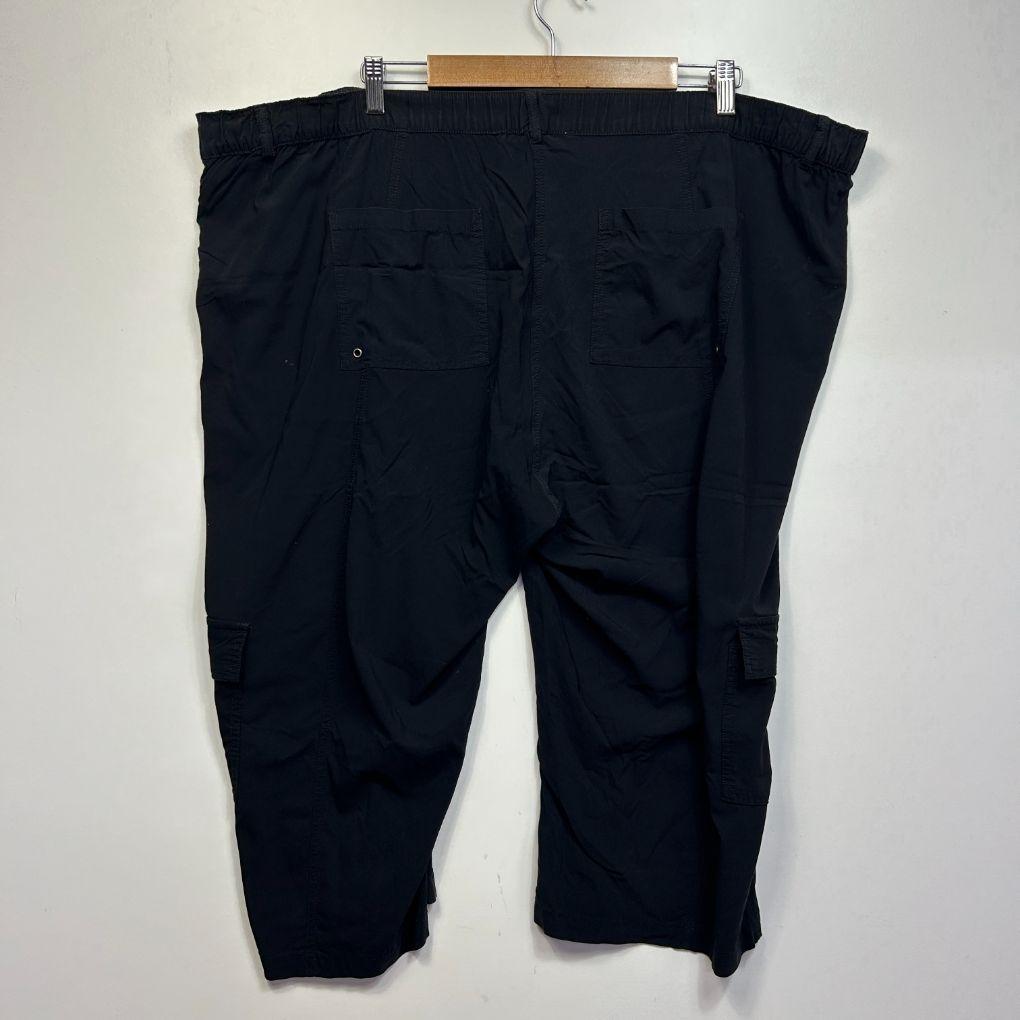 Virtuelle Black Cropped Pants - Size 24