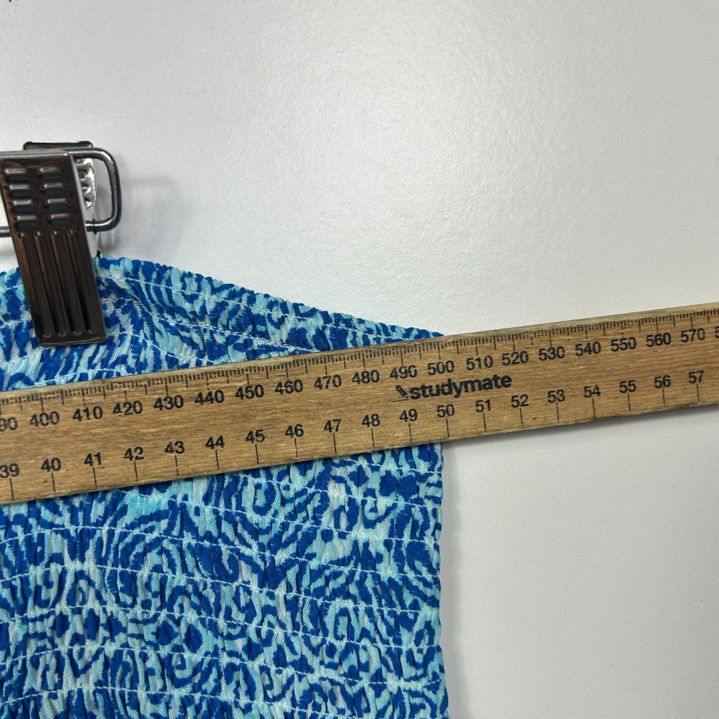 Isobelle Blue Maxi Skirt - Size 22