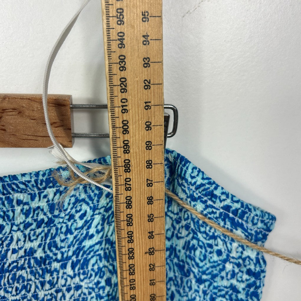 Isobelle Blue Maxi Skirt - Size 22