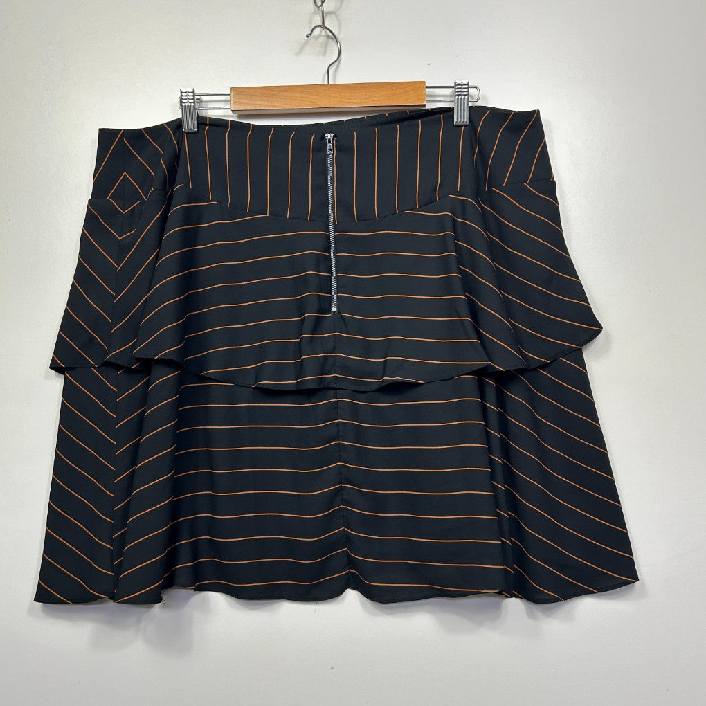City Chic Black Skirt - Size 20/L