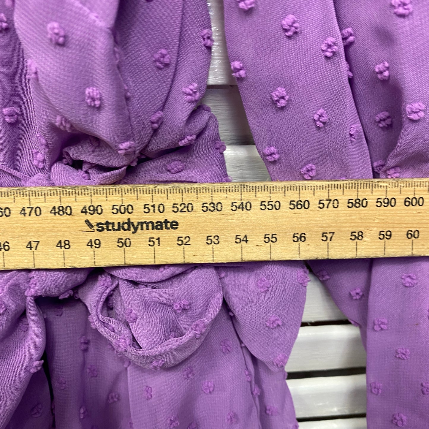 City Chic Wrap Dress Size 22 XL Purple Cocktail Long Sleeve