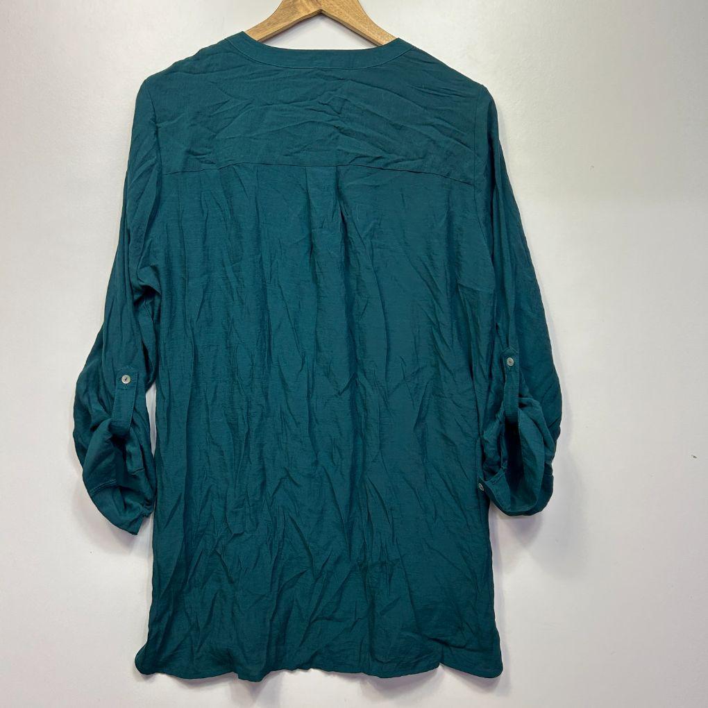 Katies Emerald Tunic Top - Size 16