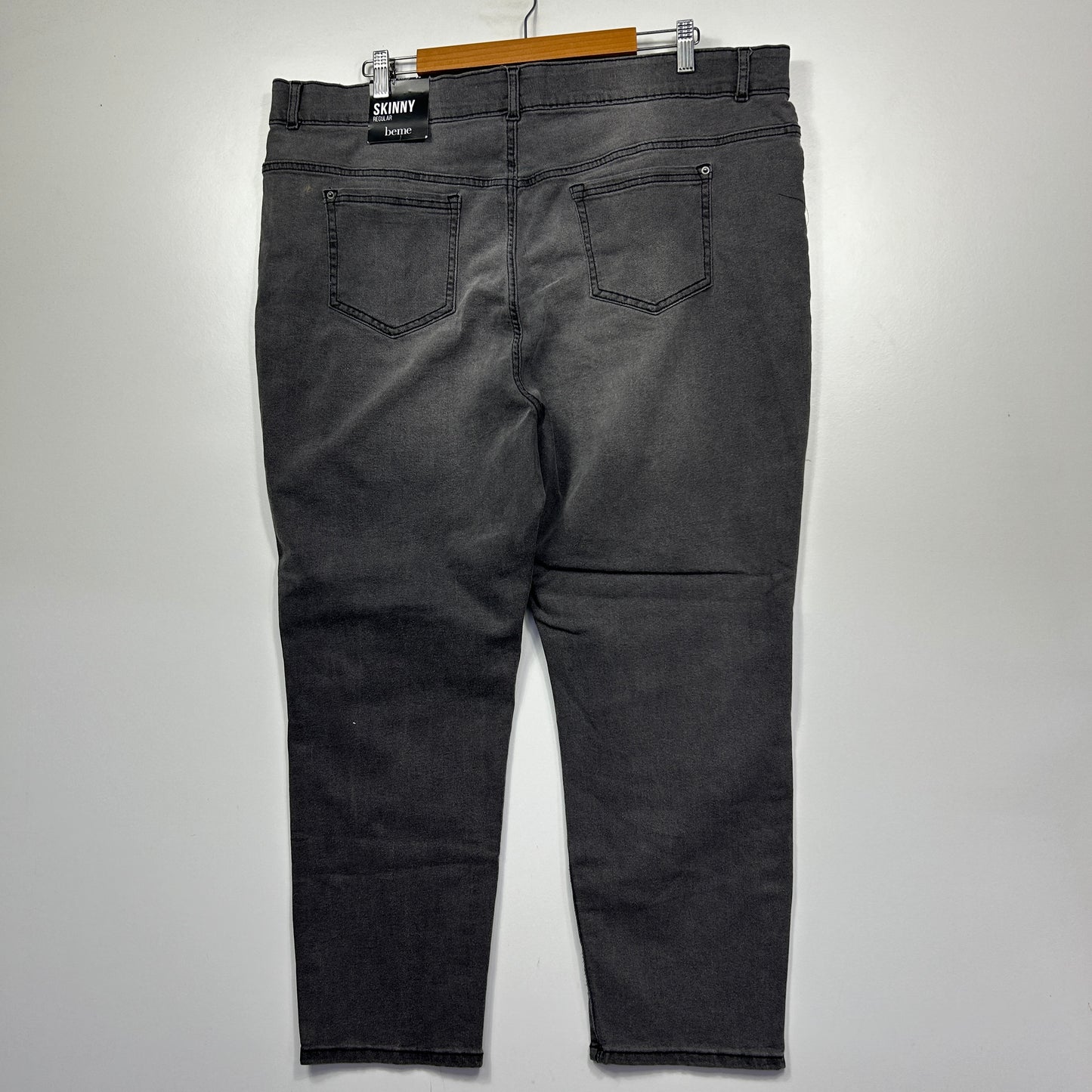 Beme Grey Skinny Regular Denim Jean - Size 24