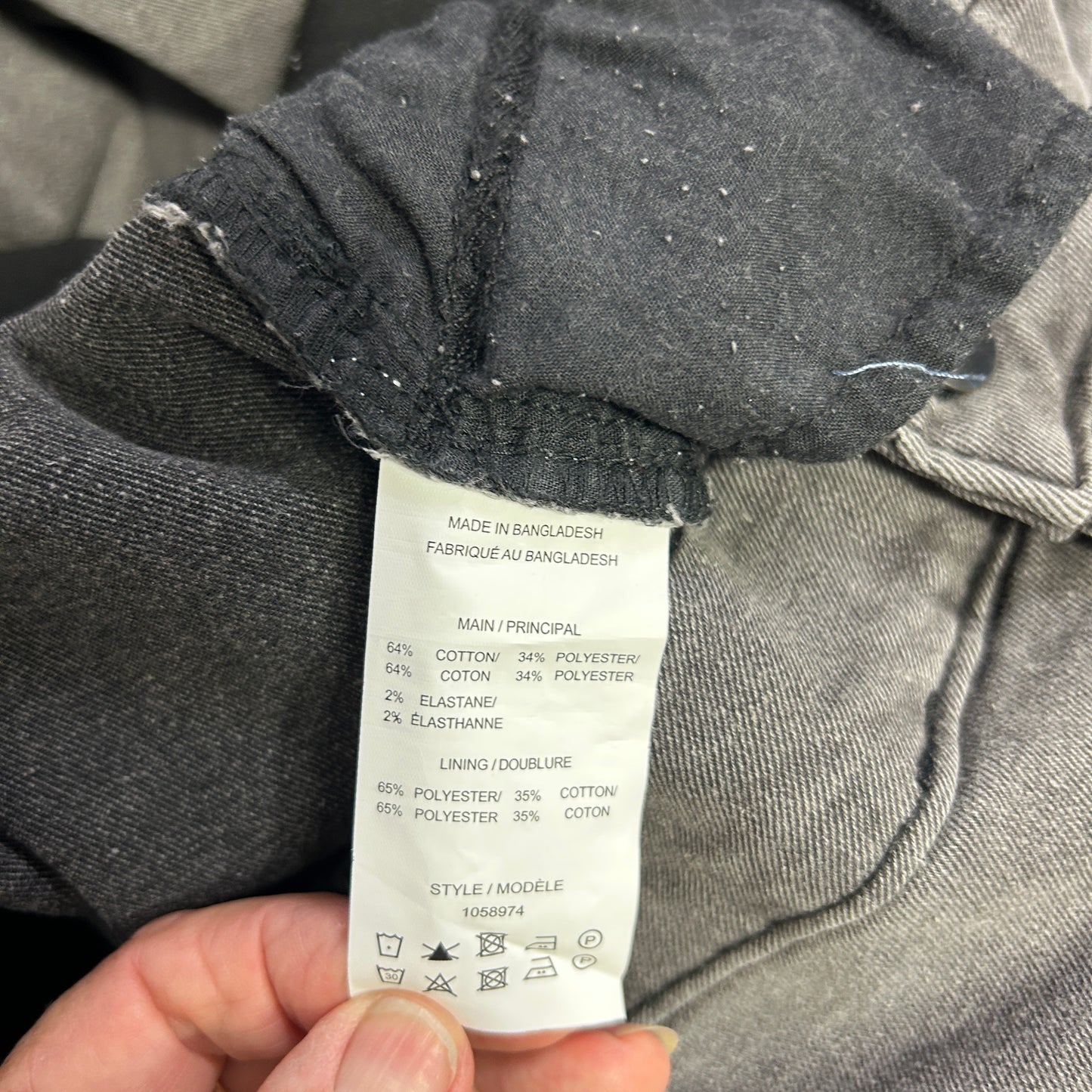 Beme Grey Skinny Regular Denim Jean - Size 24