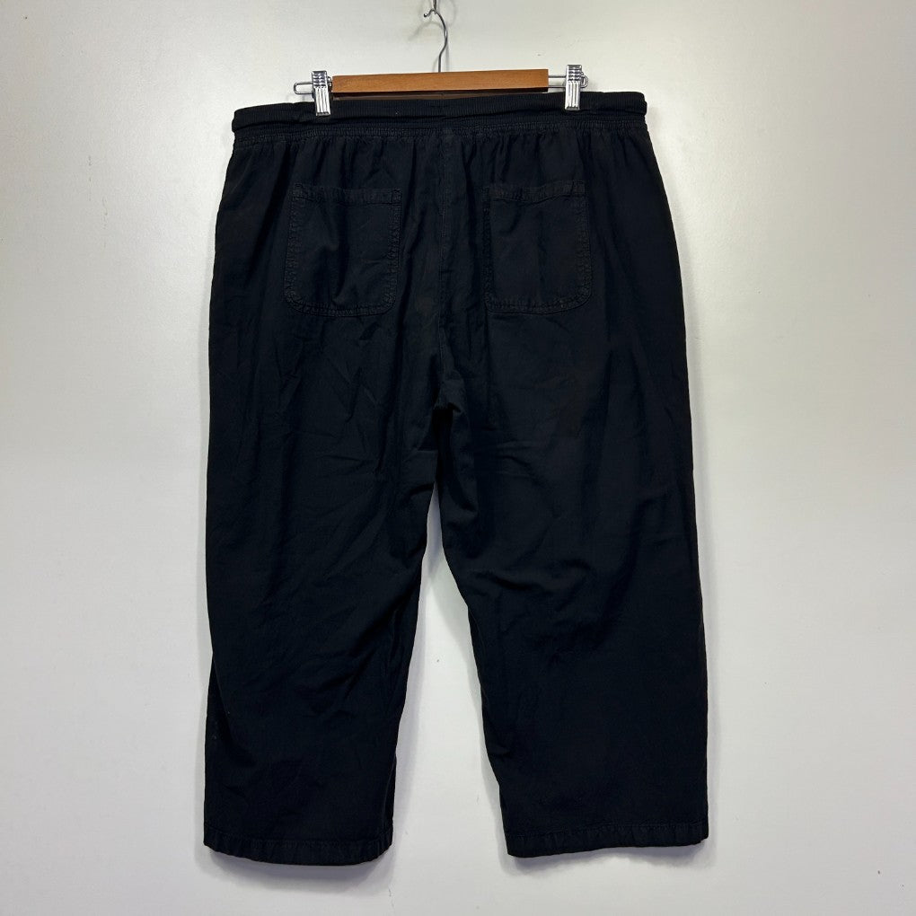 Millers Black Cropped Pants - Size 18