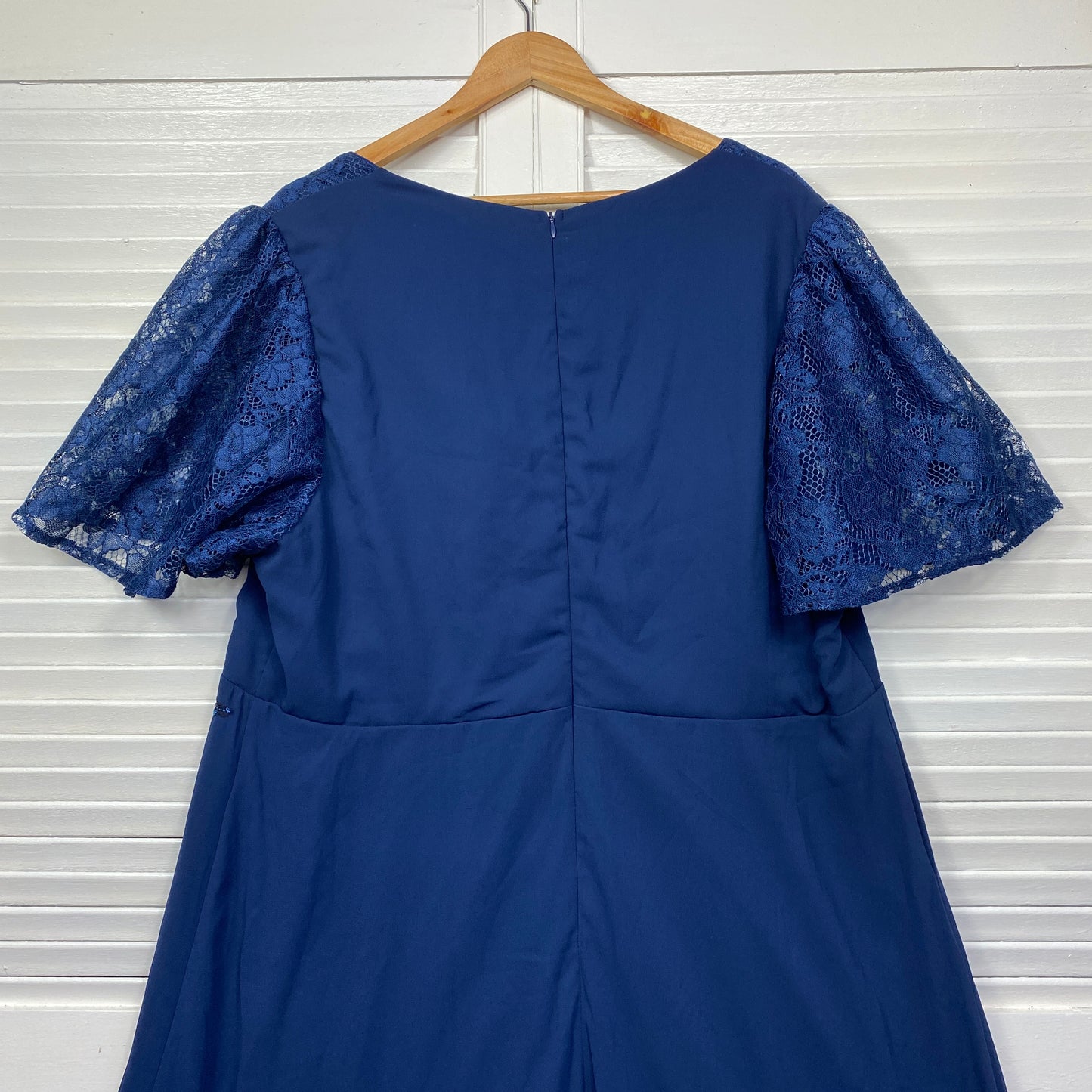 Shein Dress Size 22 4XL Blue Evening Formal Cocktail Sequins