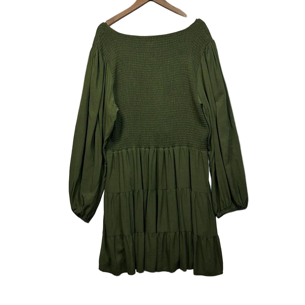 City Chic Green Dress - Size 22/24/XXL