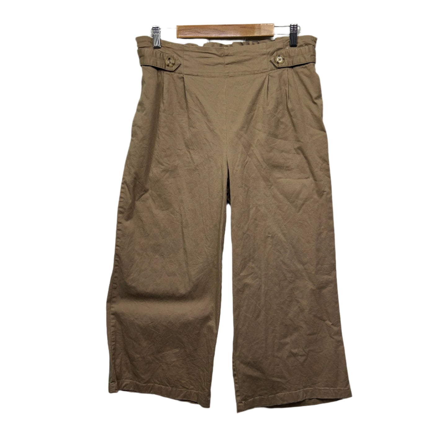 Anko Pants Size 14 Pockets Cotton Blend Elastic Waist