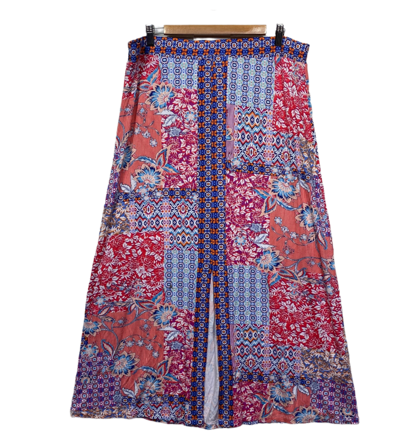 Millers Maxi Skirt Size XL 16 Multicoloured Floral Patchwork