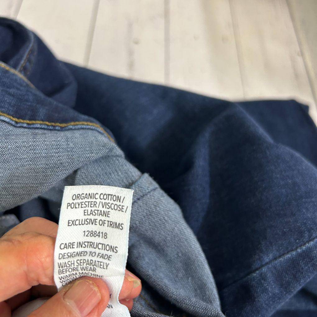 Avella Blue Cotton Jeans - Size 18