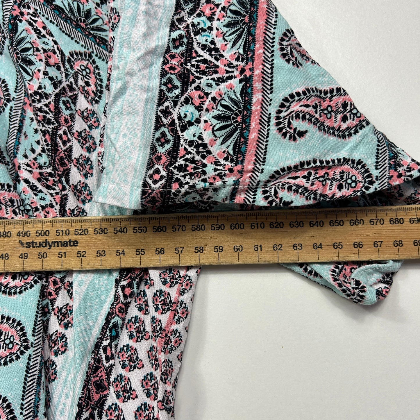 Beme Multicolour Paisley Print Top - Size 20