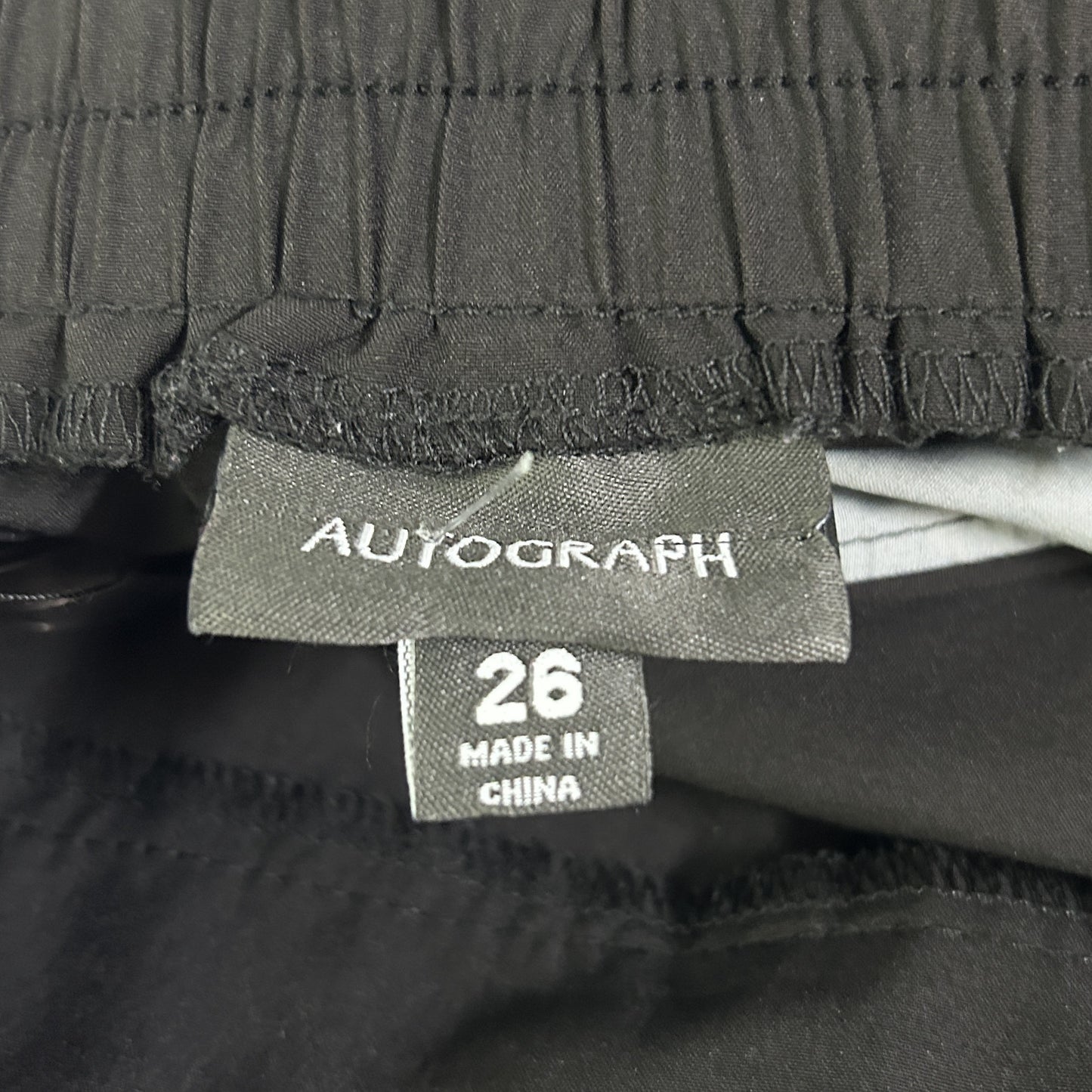 Autograph Black Swim Board Shorts - Size 26