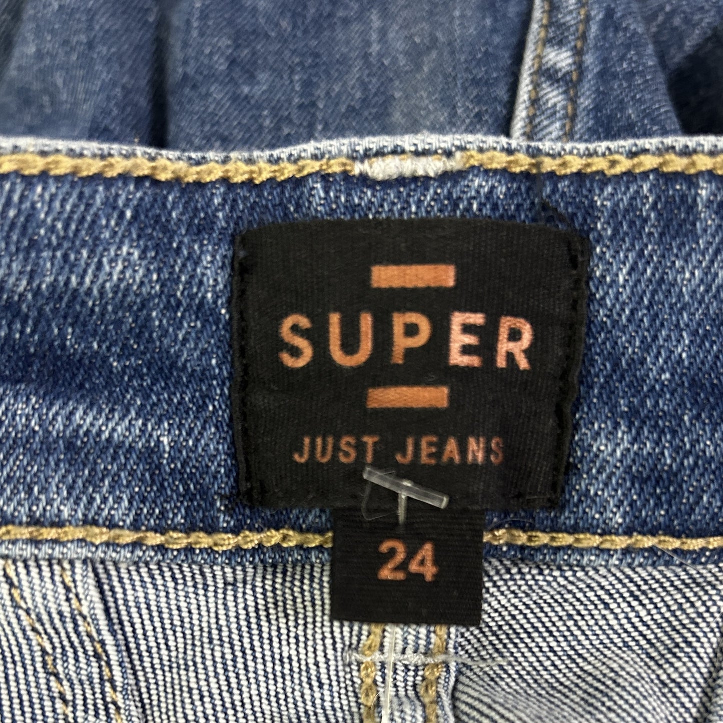 Just Jeans Blue Super Skinny High Rise Ankle Jeans - Size 24