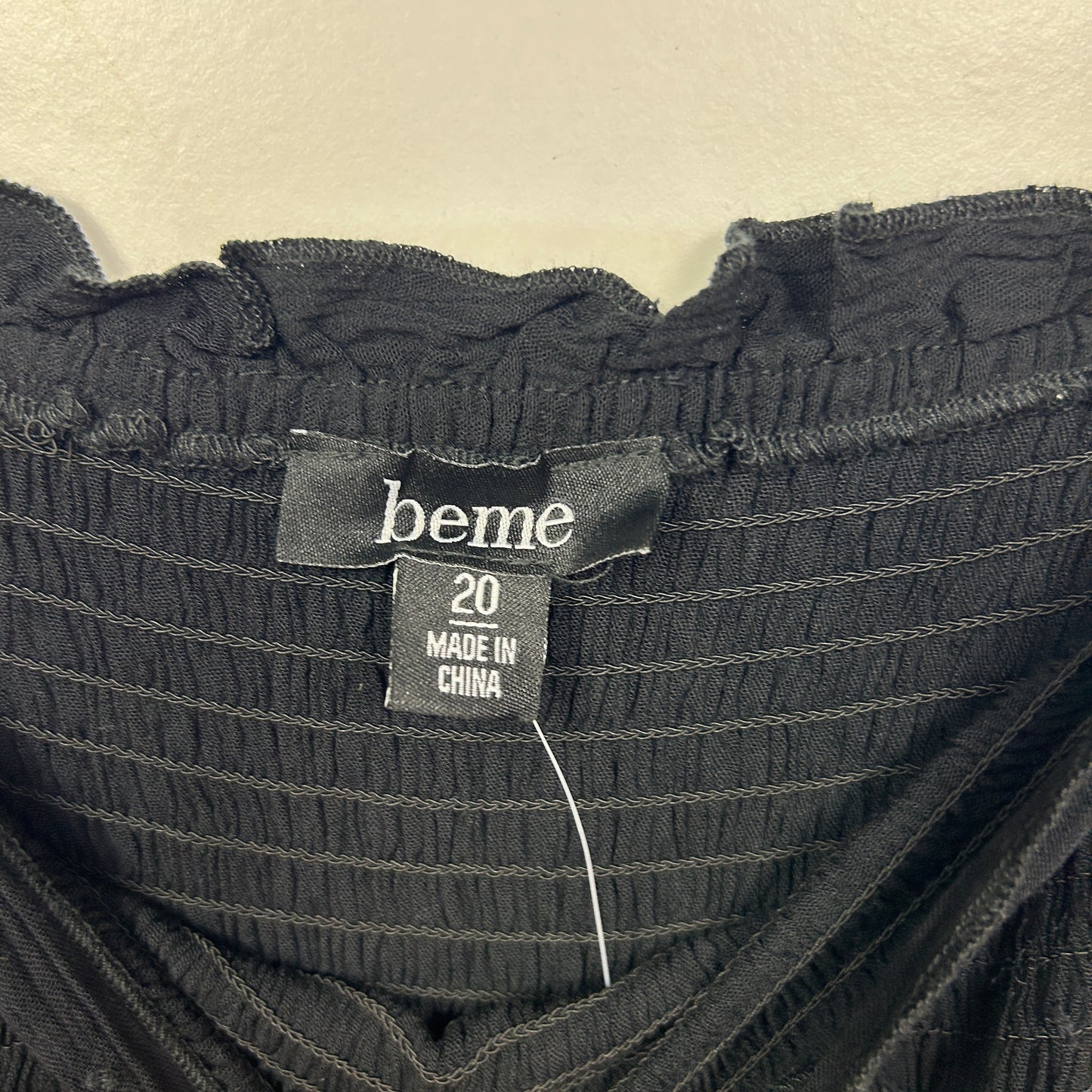 Beme Black Textured Maxi Dress - Size 20