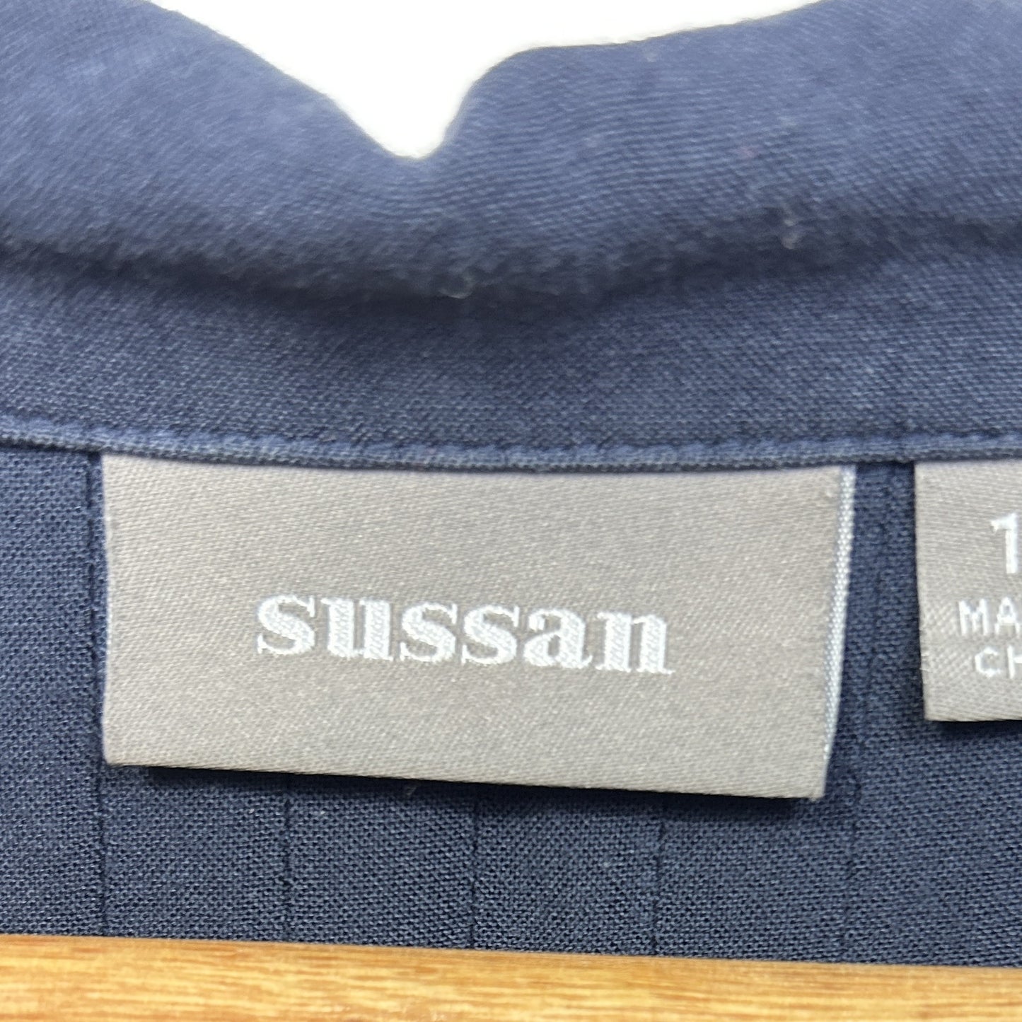 Sussan Navy Shirt - Size 16