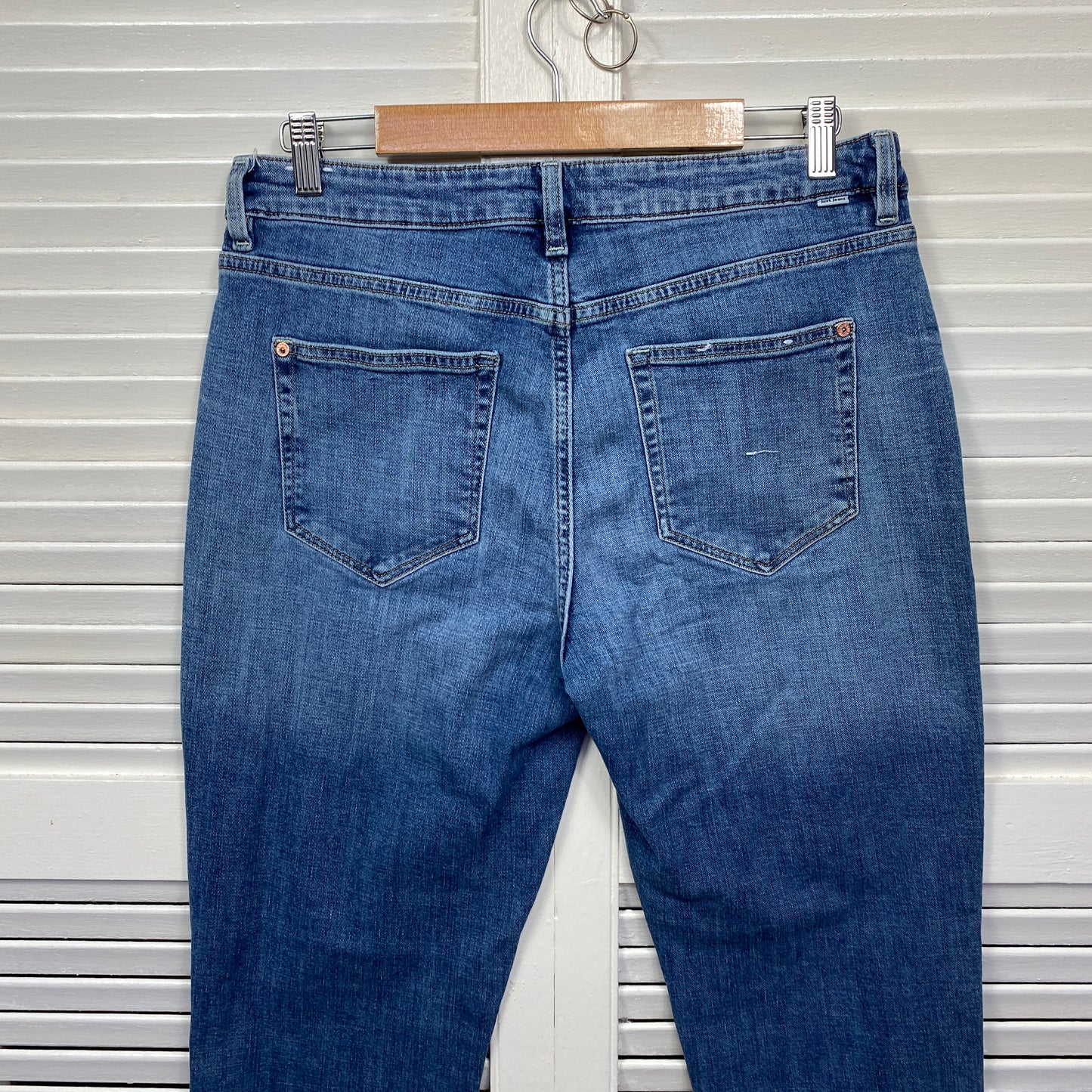 Just Jeans Boyfriend Jeans Size 14 Mid Rise Ankle Length