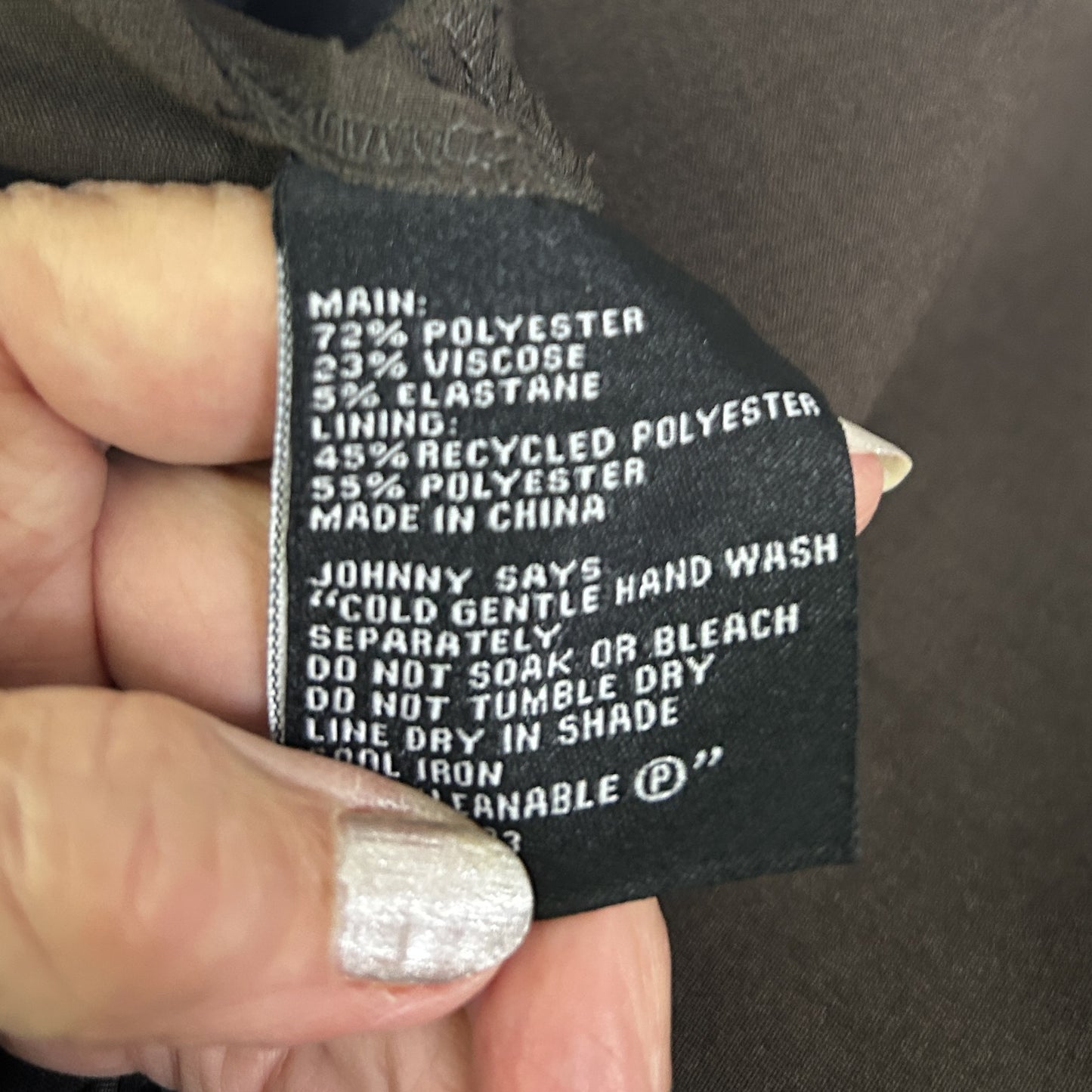Johnny Bigg Brown Pants - Size 46