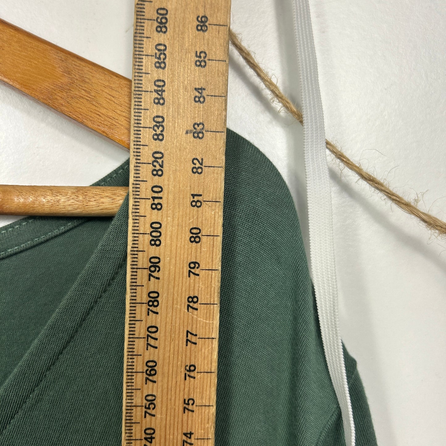 Peach Green Smock Top - Size 18/20