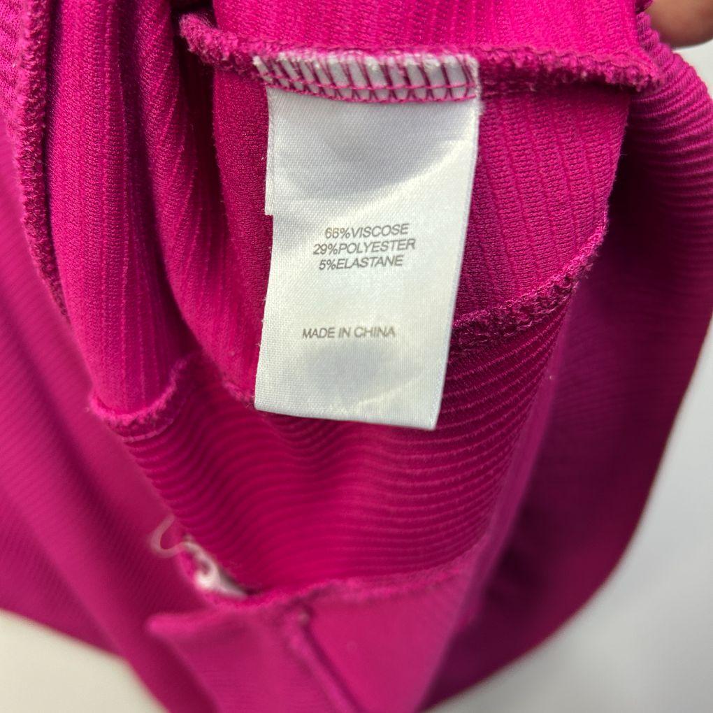 Virtuelle Magenta Casual Top - Size 18/M