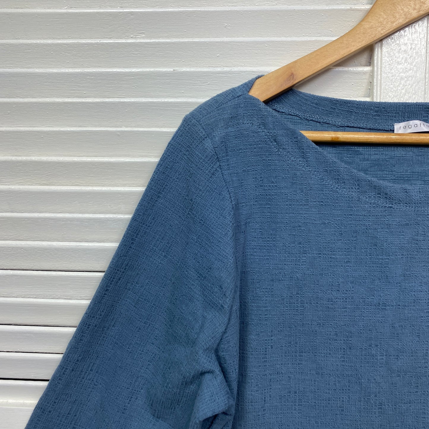 Regatta Top Size 18 Long Sleeve Blue