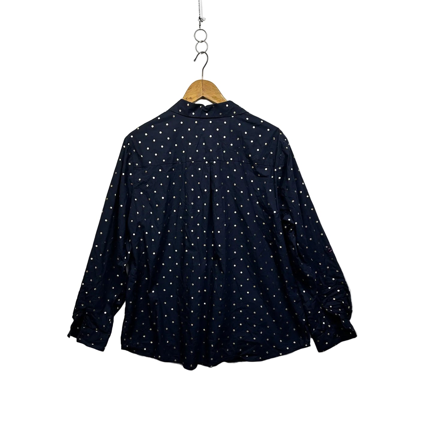 Regatta Navy Cotton Shirt - Size 16