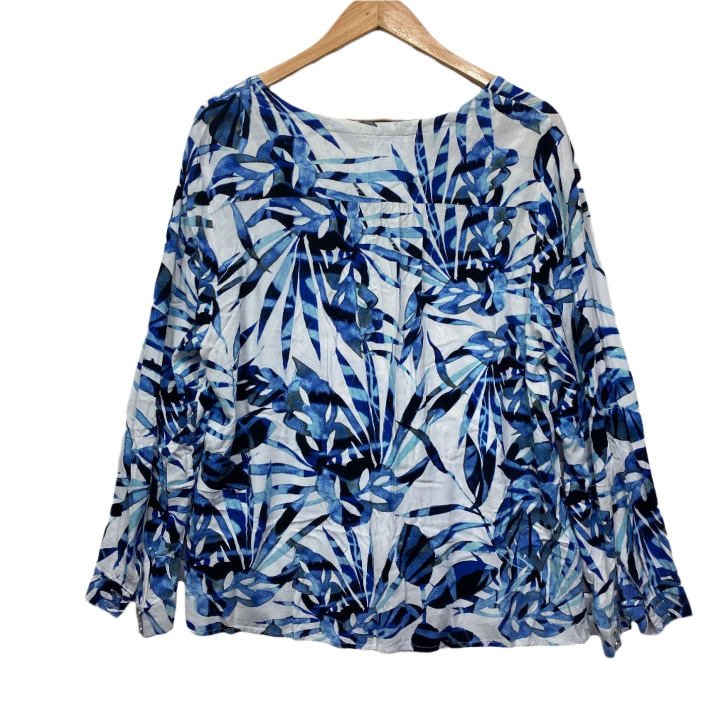 Noni B Top Size 18 Long Sleeve Floral