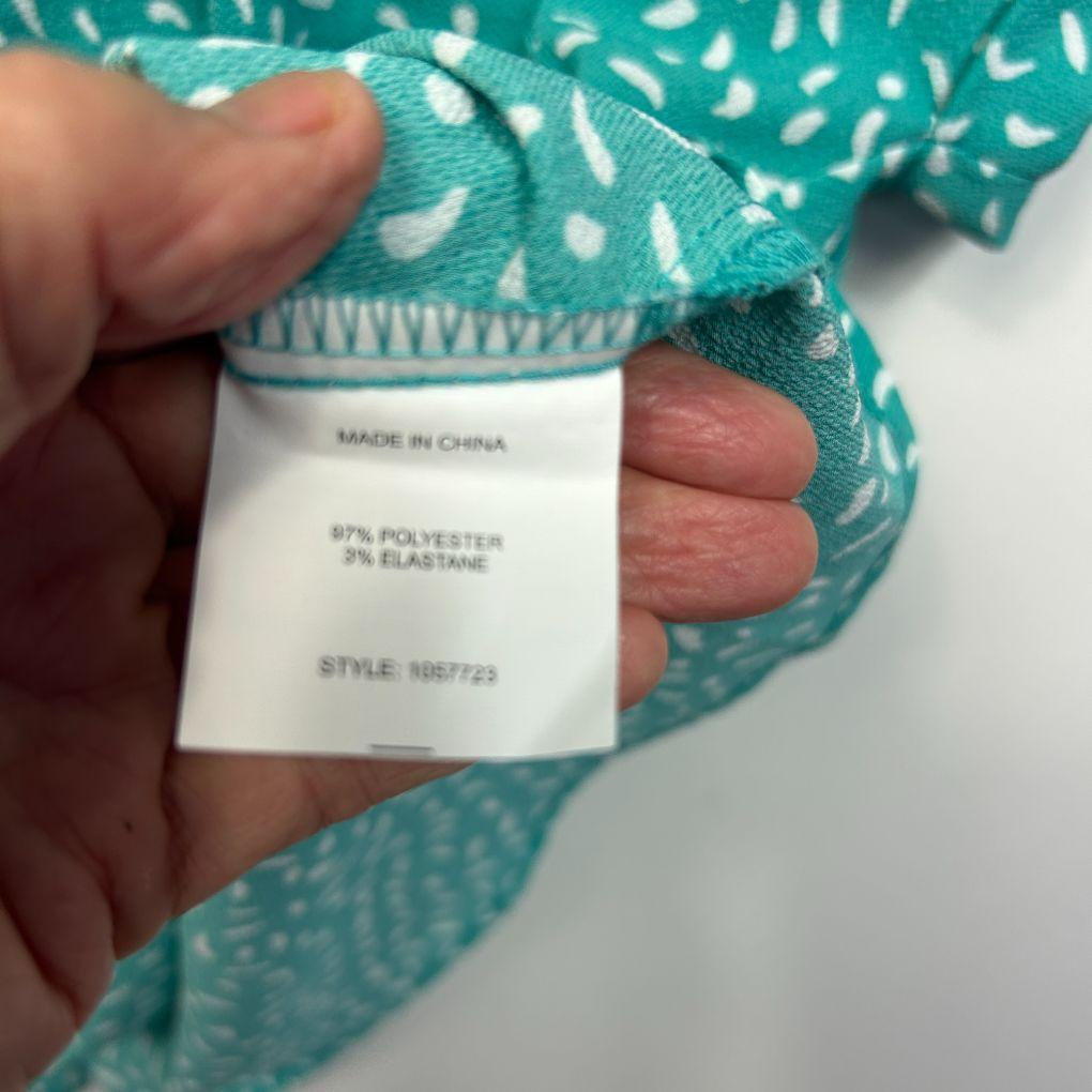 Rockmans Green Blouse - Size 18