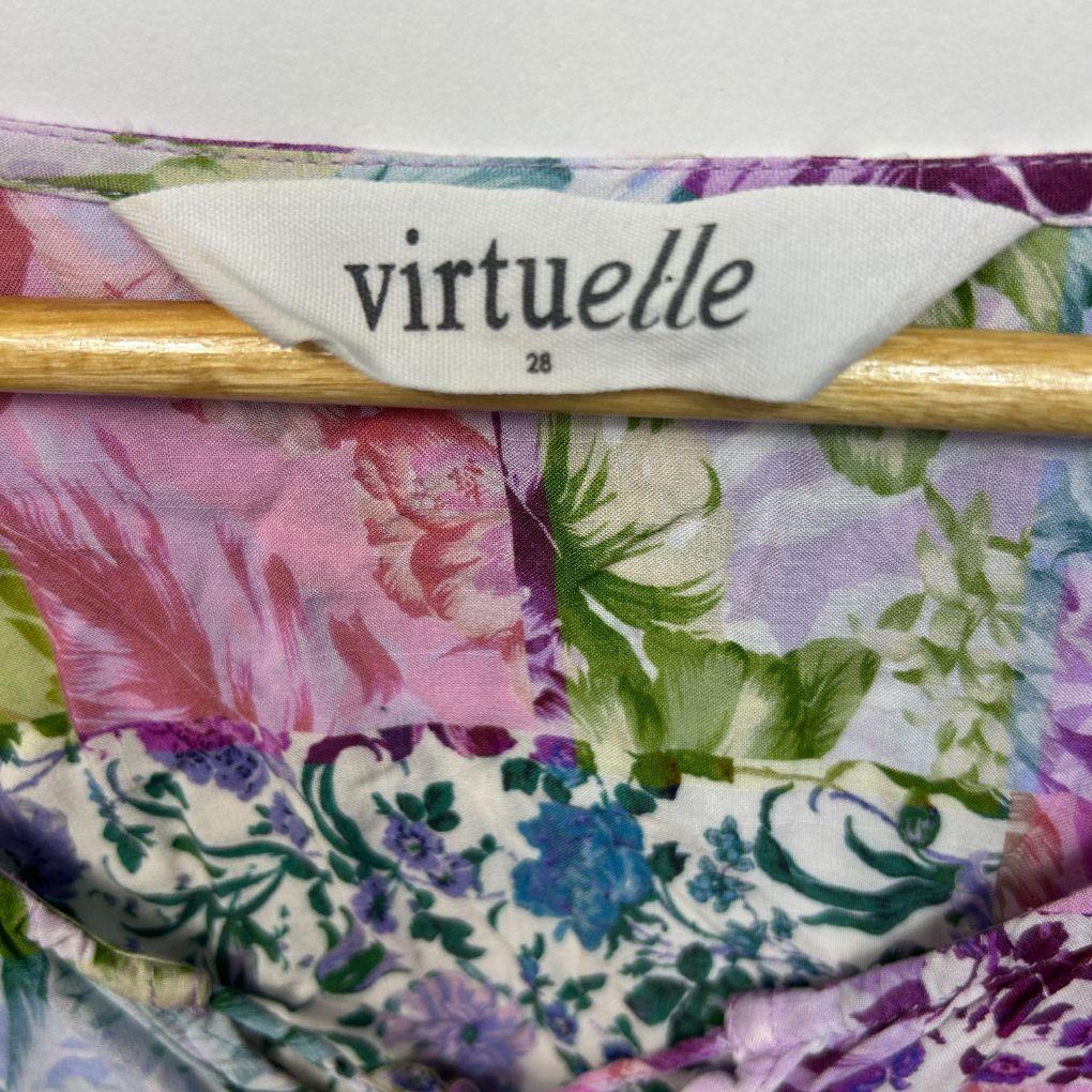 Virtuelle Multicoloured Floral Top - Size 28