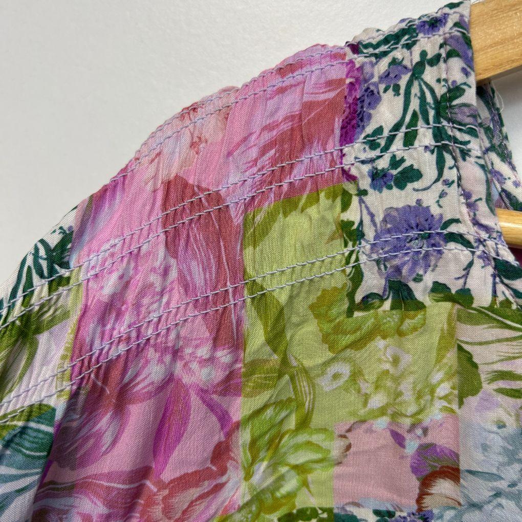 Virtuelle Multicoloured Floral Top - Size 28