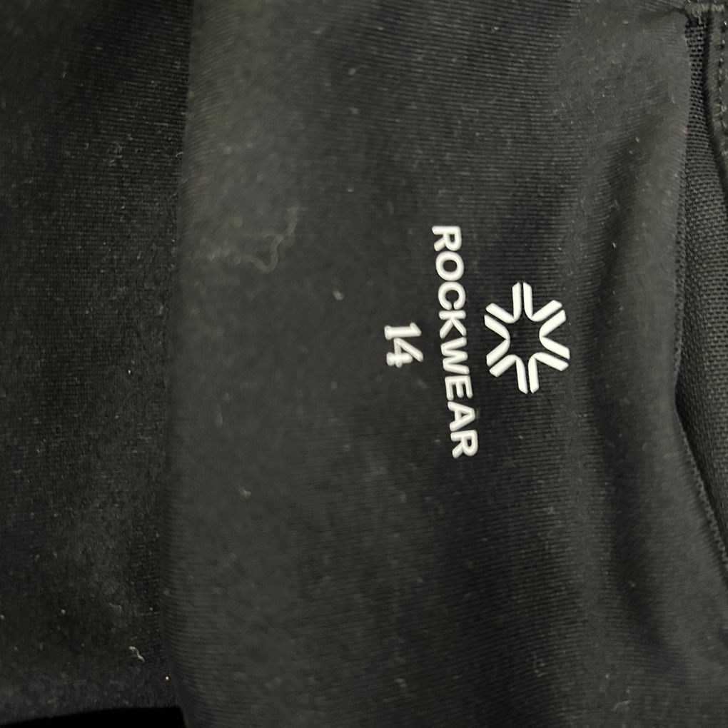 Rockwear Black Leggings - Size 14