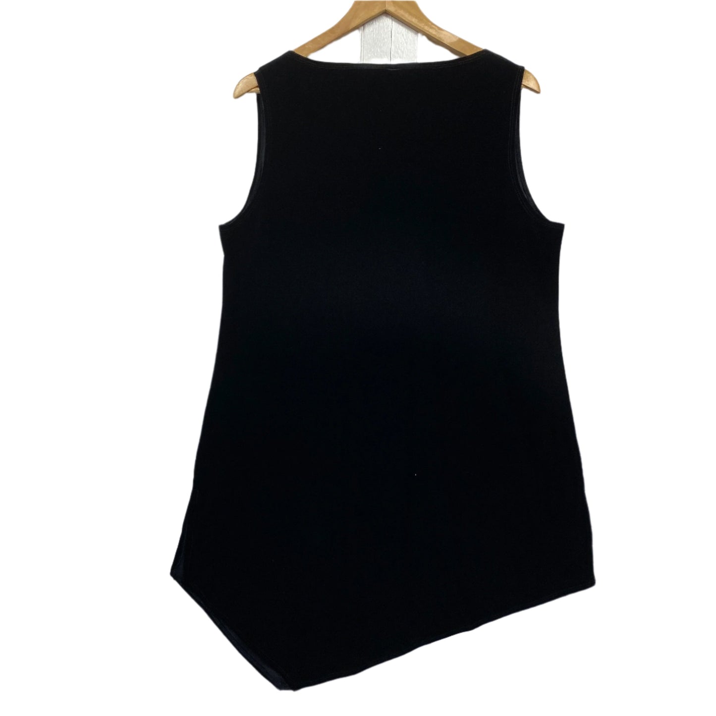 Taking Shape Top Size 14 Plus XS Black Sleeveless Velvet Cocktail