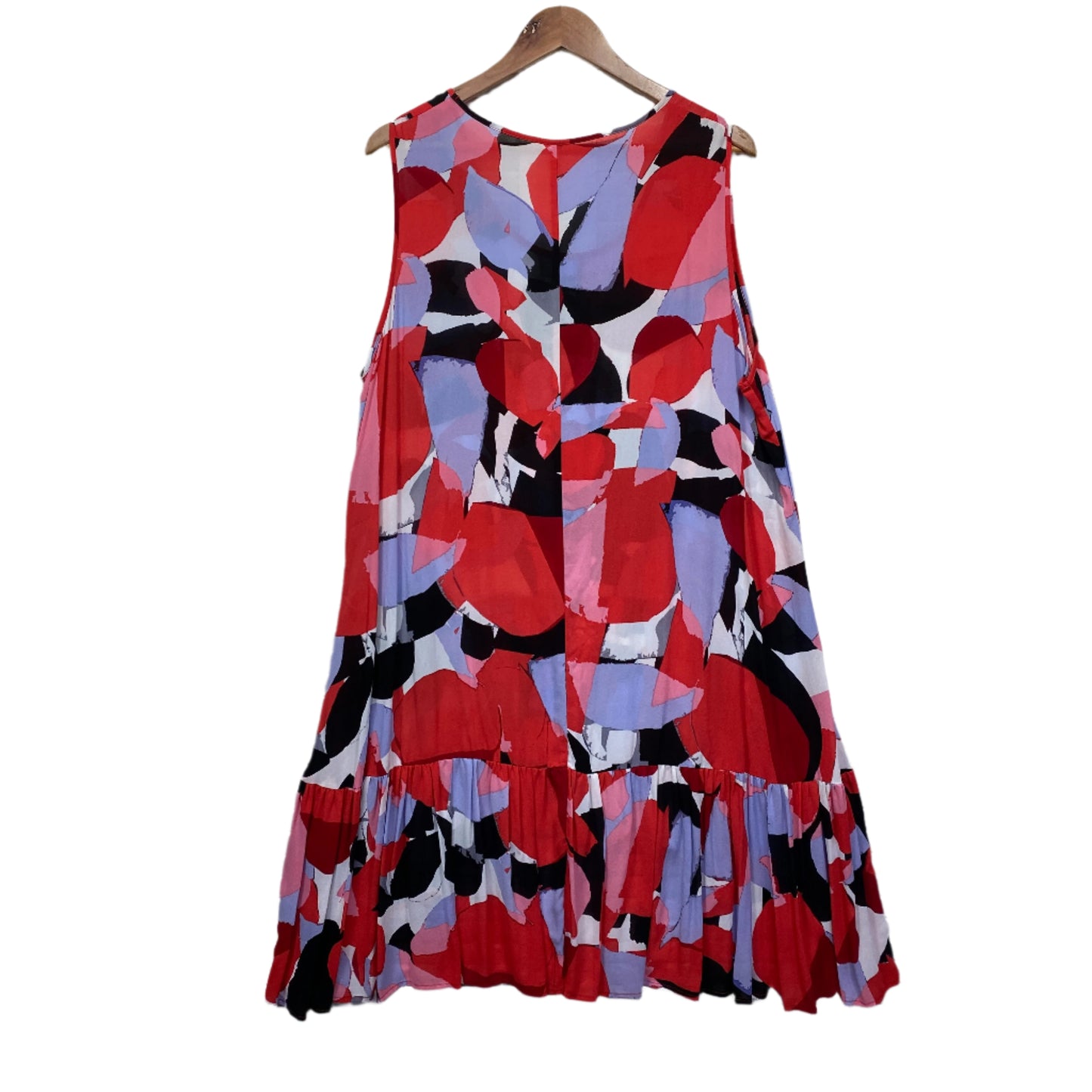 Taking Shape Dress Size 18 20 Sleeveless Multicoloured Midi Length