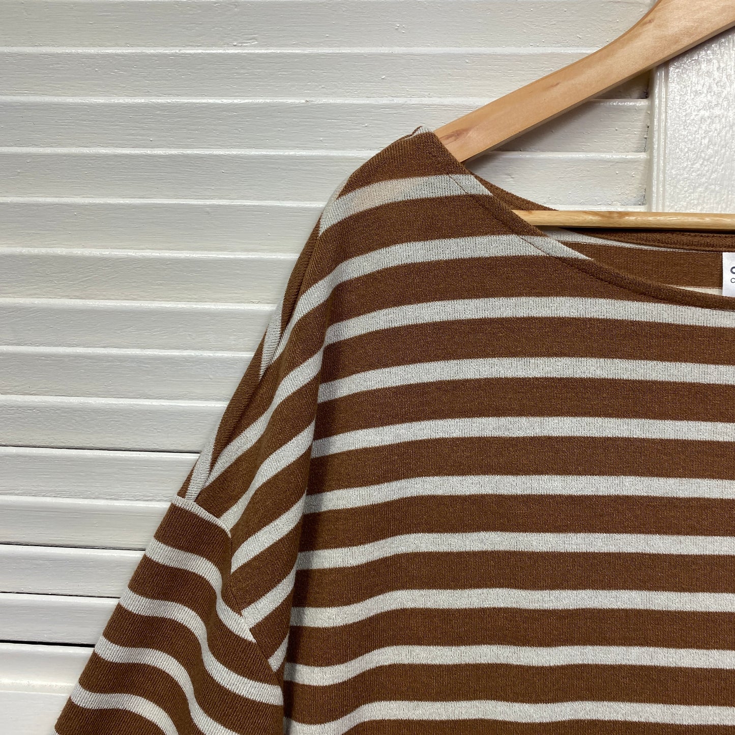 Anko Knit Top Size 22 Long Sleeve Striped