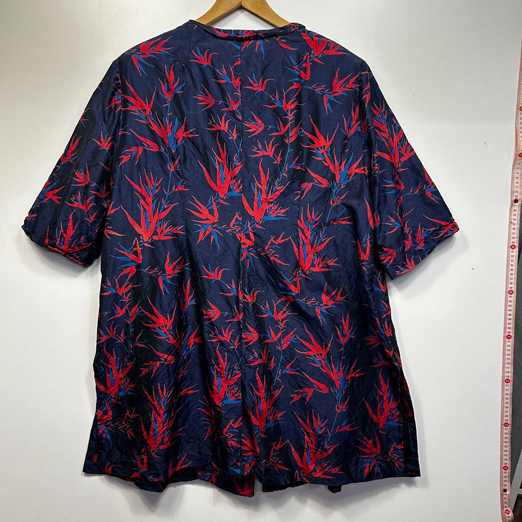 Handmade Navy Print Two Piece Occasional Set - Size 22-24