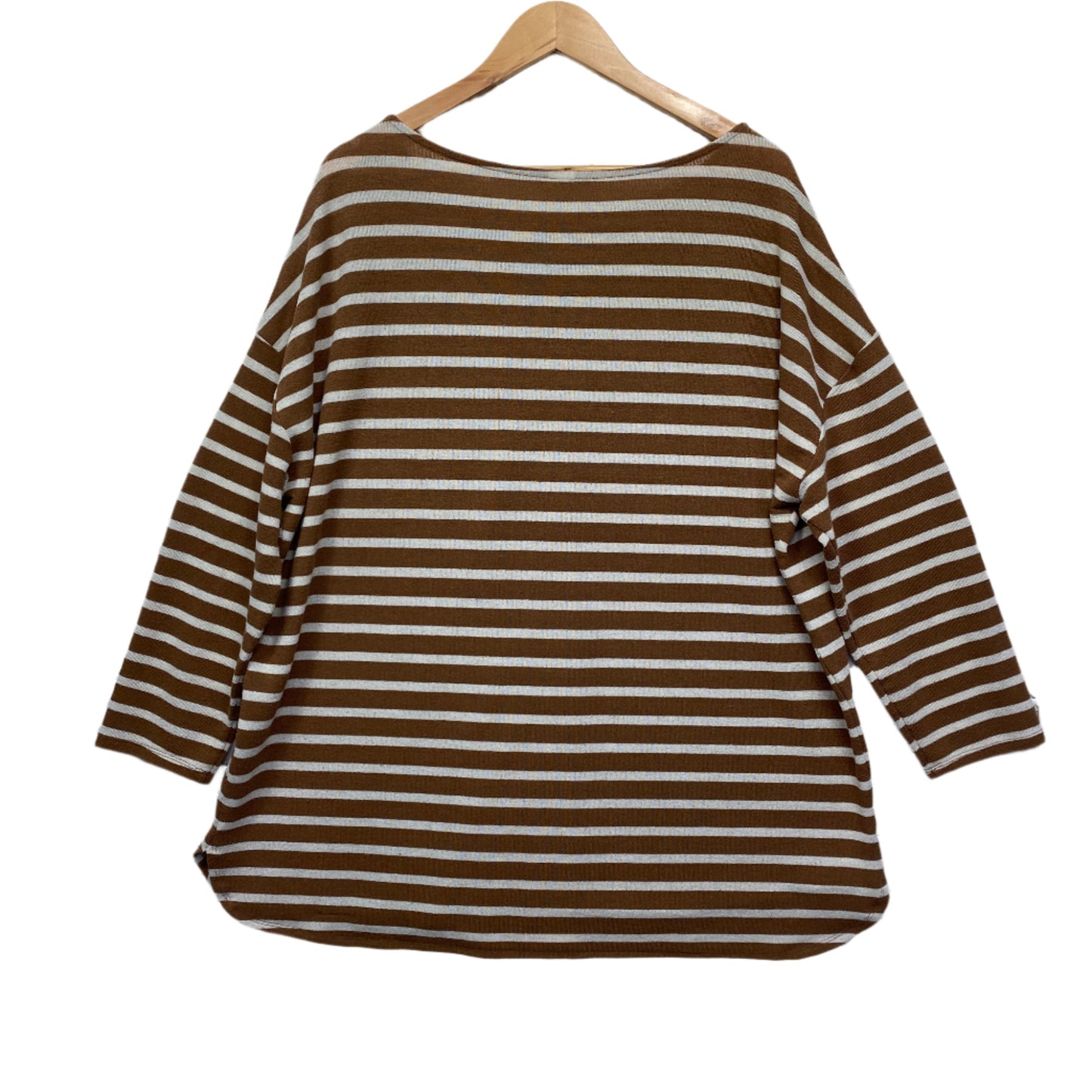 Anko Knit Top Size 22 Long Sleeve Striped