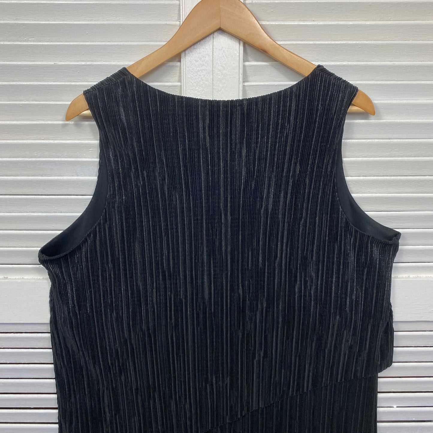 Debenhams Dress Size 16 Black Sleeveless Evening Cocktail