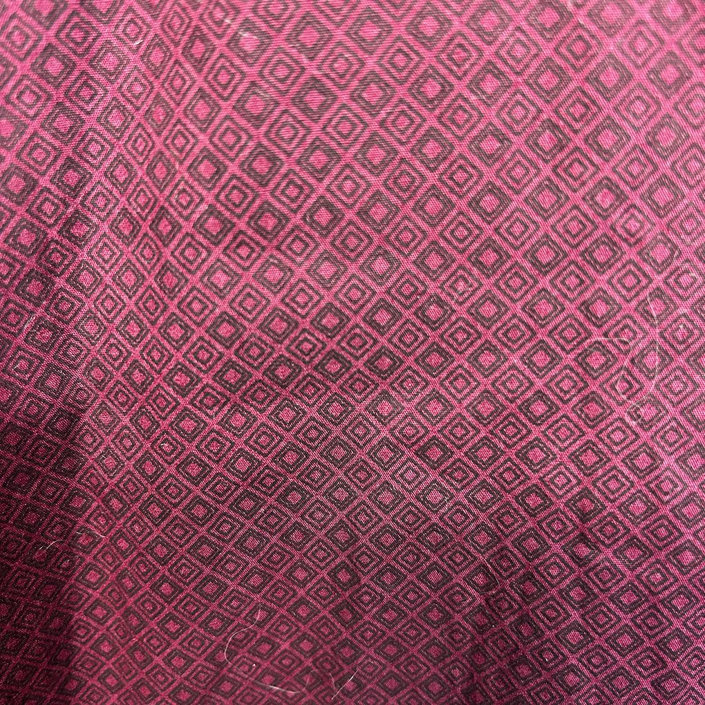 Mr Big Burgundy Cotton Shirt - Size 6XL