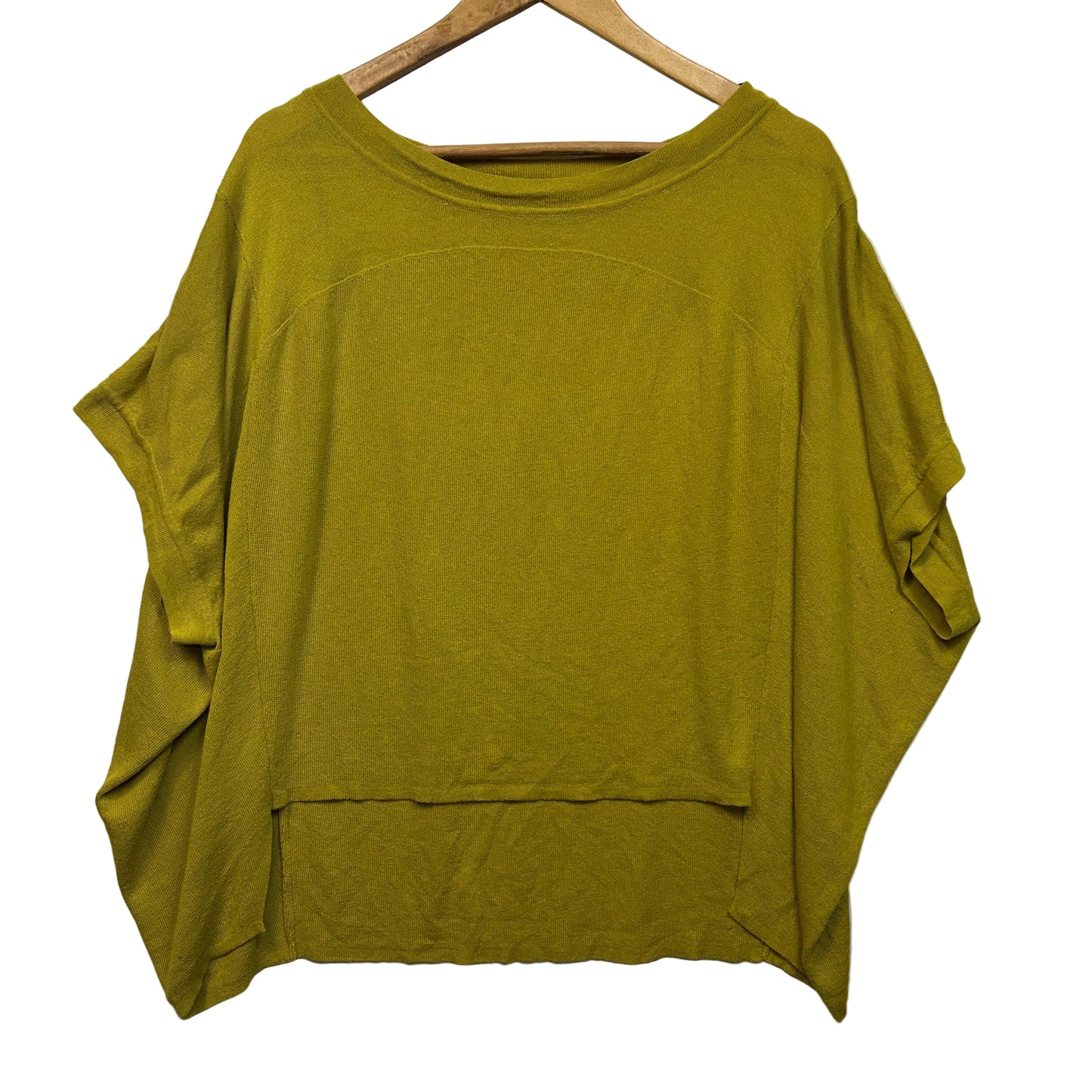 Fate + Becker Chartreuse Knit Top - Size 16