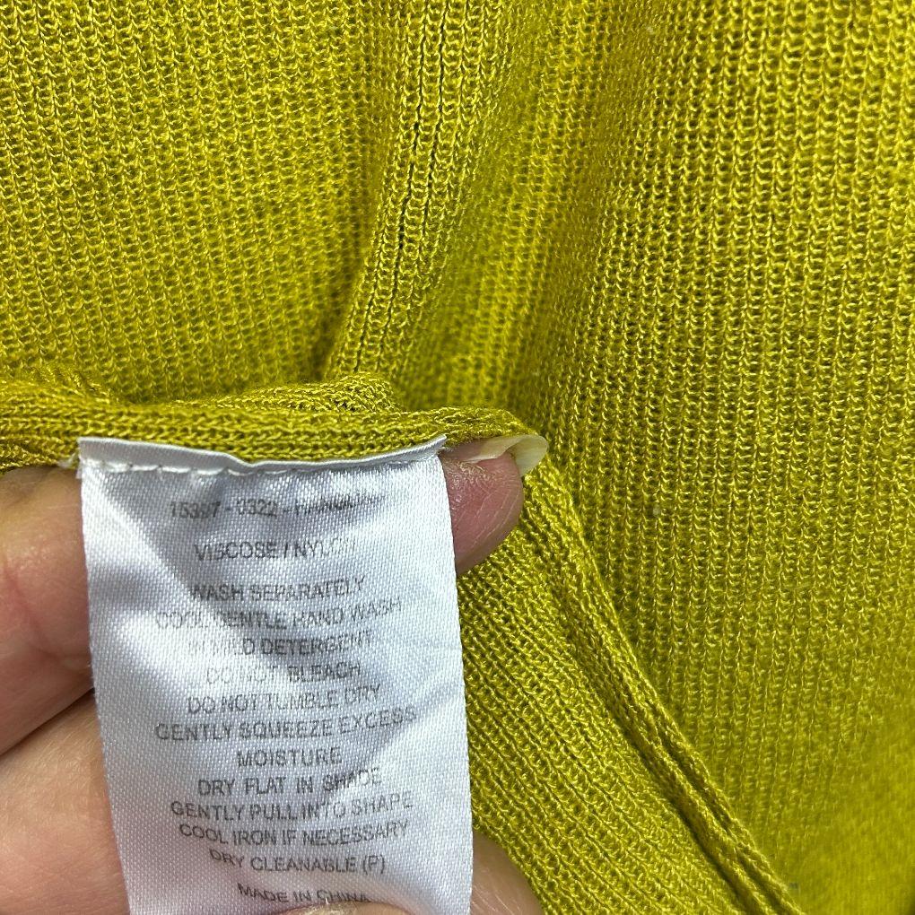 Fate + Becker Chartreuse Knit Top - Size 16